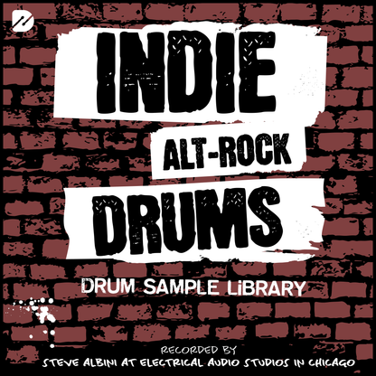 Indie Alt-Rock Drums Sample Pack Recorded by Engineer Steve Albini
